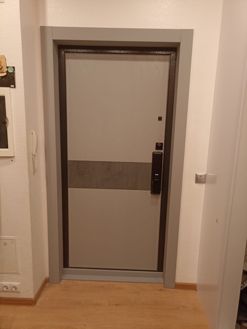 Установка дверных откосов