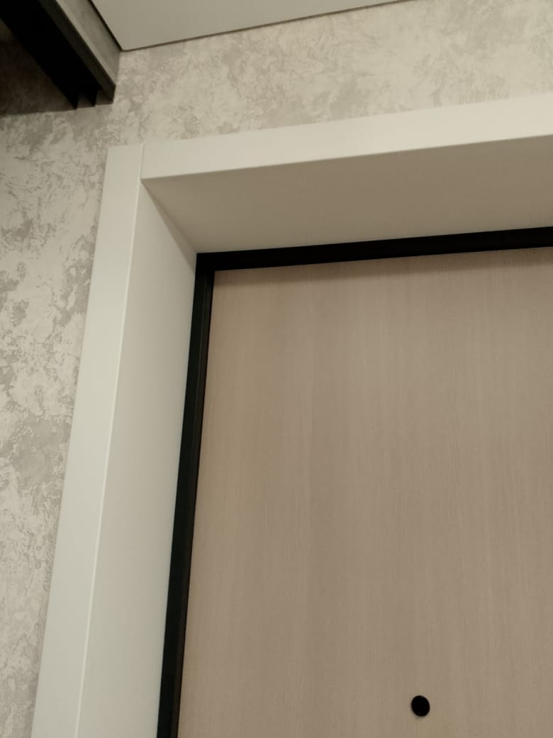 Установка дверных откосов