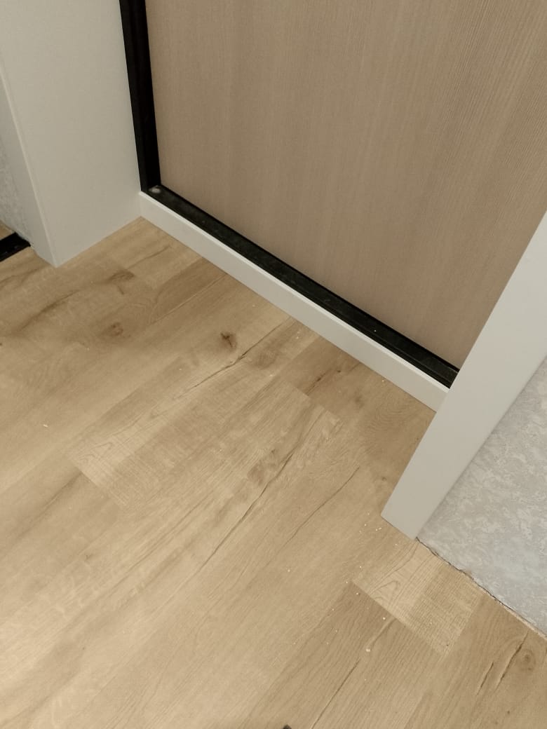 Установка дверных откосов